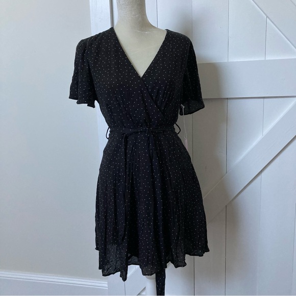 fashion on earth Dresses Nwt Fashion On Earth Black White Polka Dot